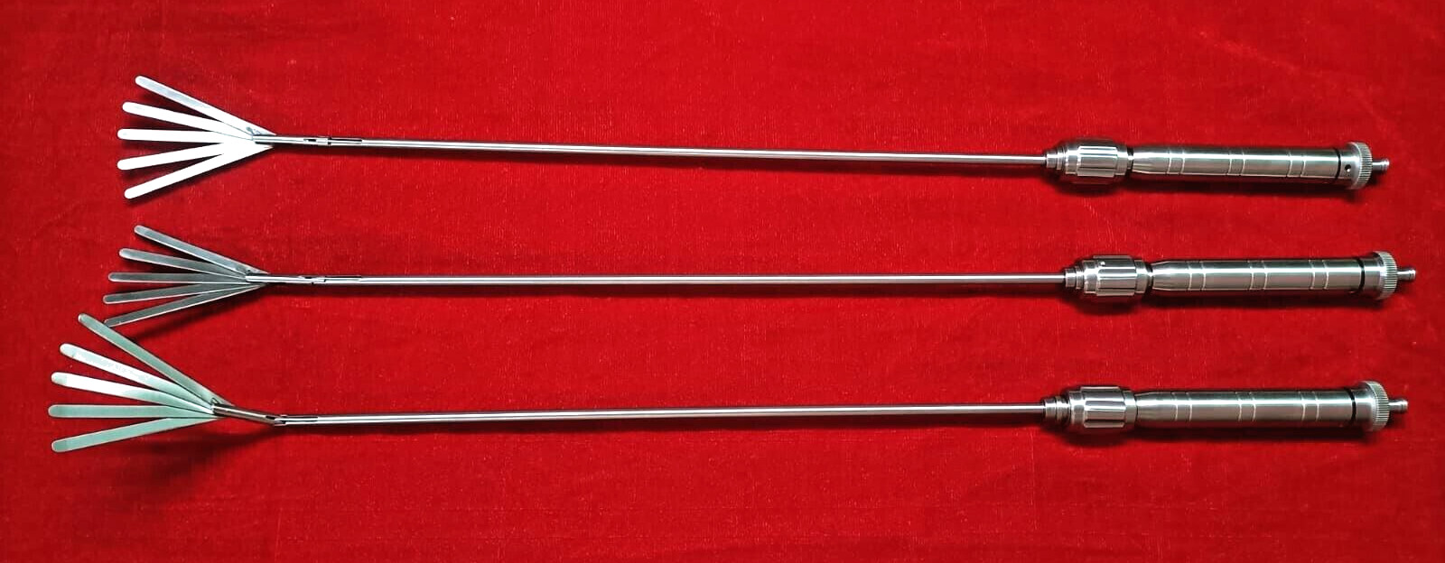 Laparoscopic Fan Retractor Articulation SS 5mmx330mm Best Quality Reusable – 3pc