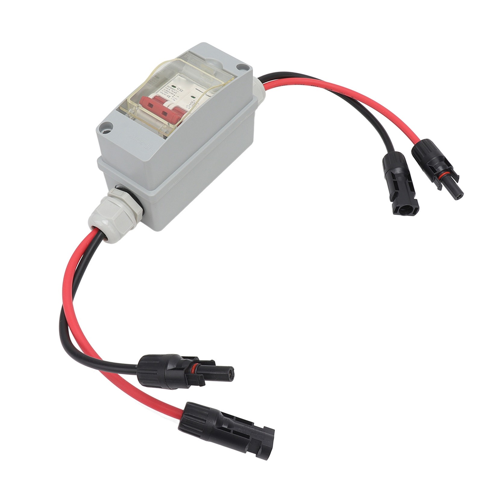 (with Cable And PV Connector)Solar Panel Disconnect Switch 500V 32A MCB DC