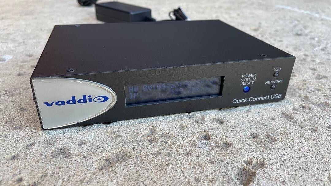 VADDIO 998-1105-038 Quick-Connect USB Camera Control w/PSU Excellent!!