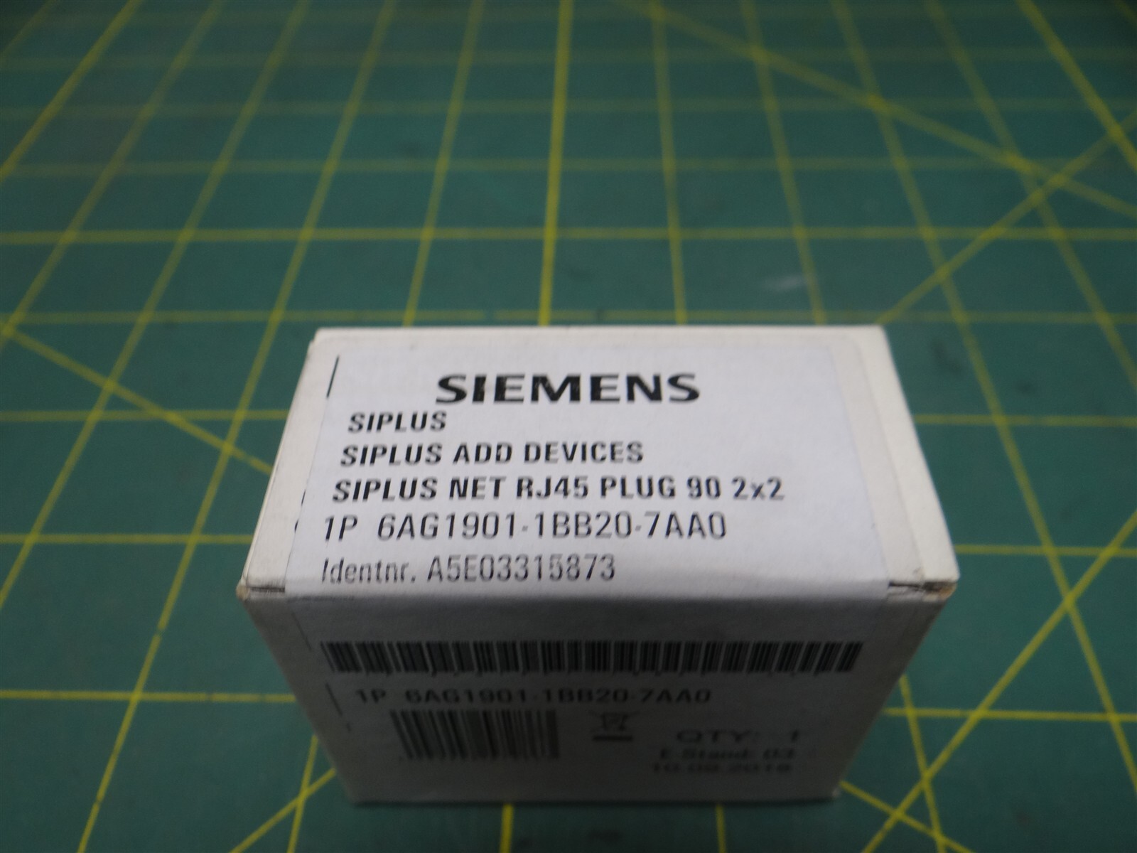 Siemens 6AG1901-1BB20-7AA0 Siplus Net RJ45 Plug 90 2×2 (10/100 Mbps)