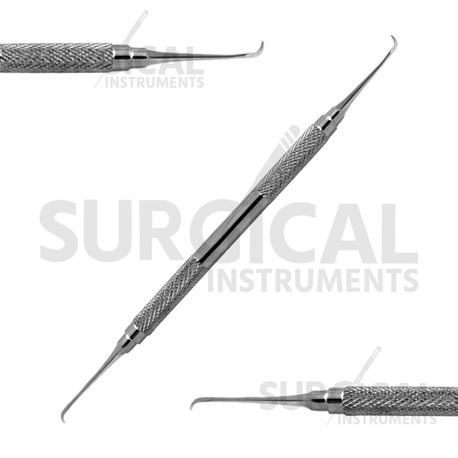 8 Pcs Goldman-Fox Curettes & Scalers Set Dental Instruments German Grade