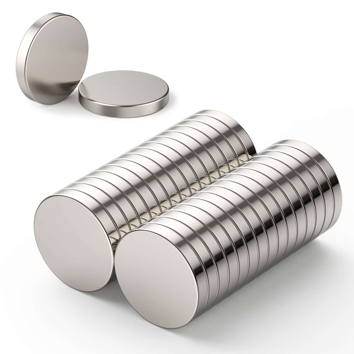 20 Pcs 20mm X 3mm N35 Neodymium Magnets Strong Disc Rare Earth Thin Small Magnet