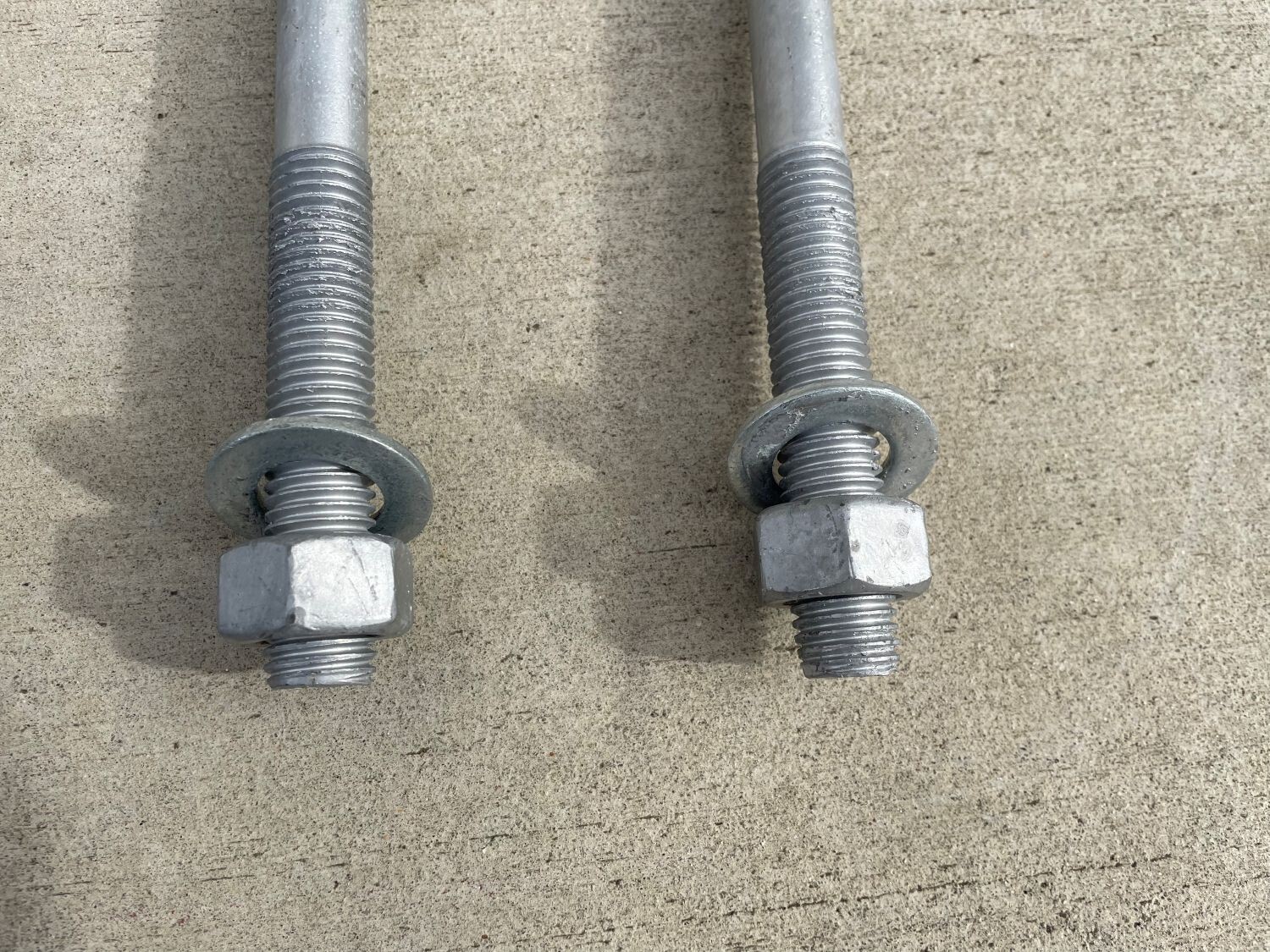 Sandbaggy 3/4″ x 10″ Threaded Concrete Anchor L-Bolts – Hot Dipped Galvanized