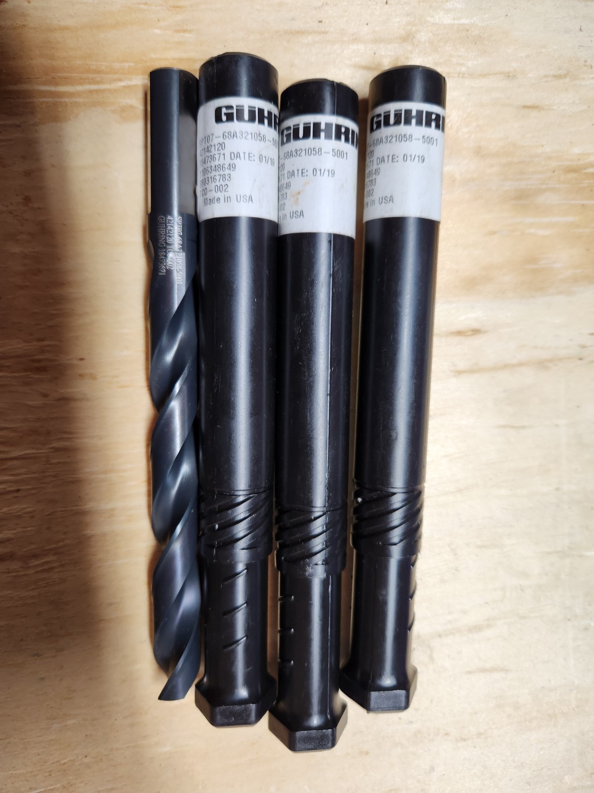 Guhring 1/2 Coated Special Twist Drill 6in SPT07 18473671 USA