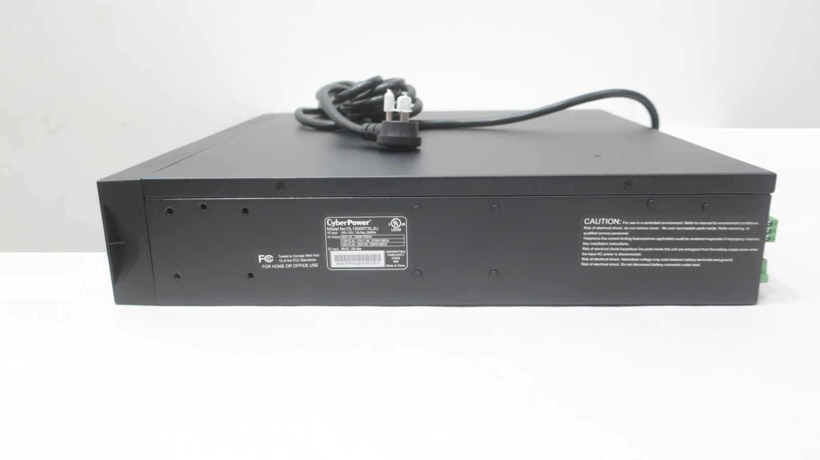 Apc OL 1500RTXL2U Cyberpower Ups 36v-dc 1500va 100-125v-ac 110/115/120/125v-ac