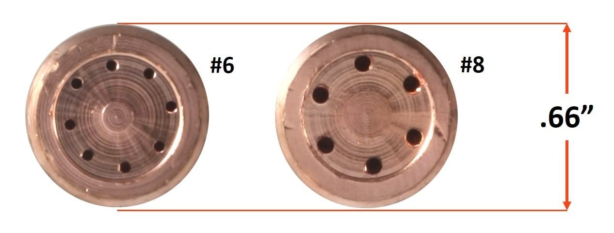 Heating Nozzle Rosebud 6-MFN-1 Replacement for Victor 100 Series Torch Oxy/Propa