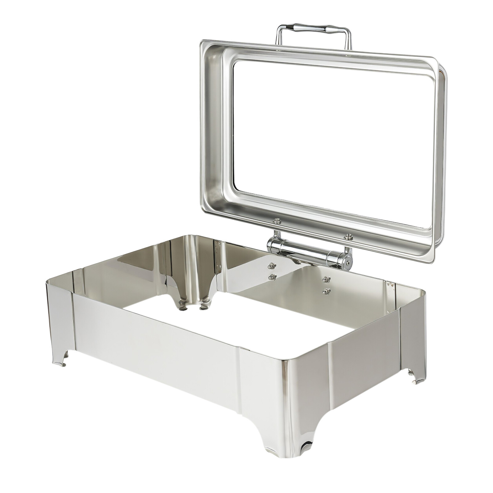 400W Electric Chafing Dish Buffet Catering Server Stainless Steel Food Warmer