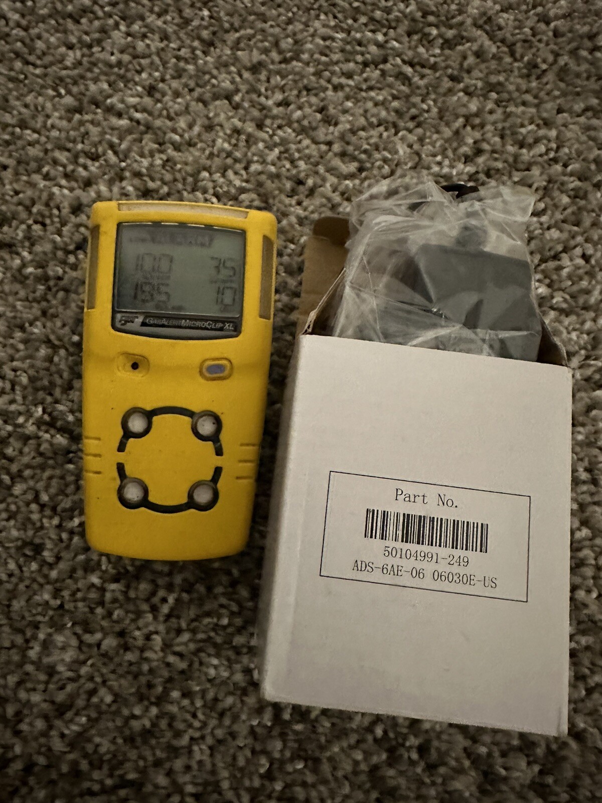 Honeywell BW MicroClip Series Portable Mulit-Gas Detector MCXL-XWHM-Y-NA