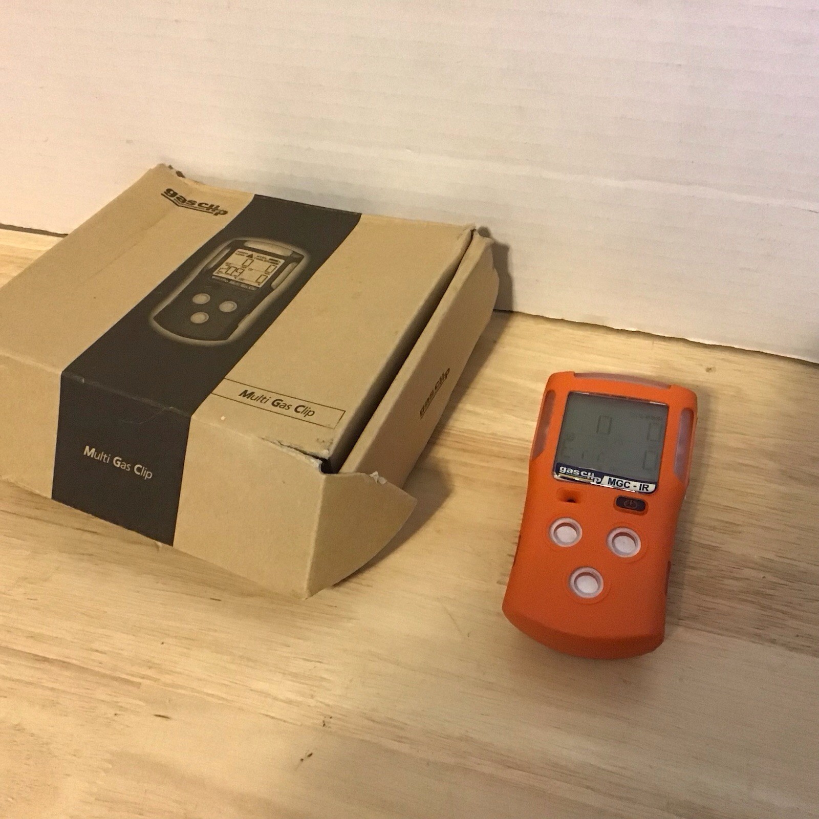 GAS CLIP MULTI GAS MGC-IR CONFINED SPACE GAS DETECTOR – SEE DESCRIPTION