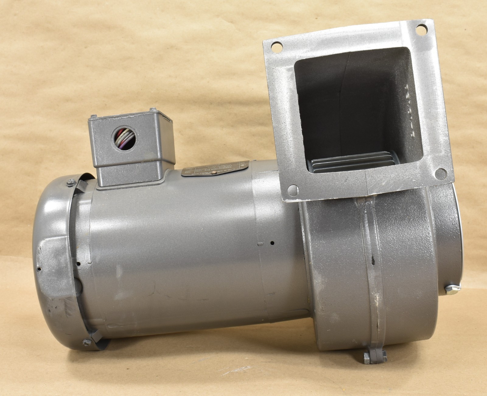 Baldor Reliance 35V523Y474G1, 1 HP Induction Motor w/ Blower, 208-230V, 3 Phase
