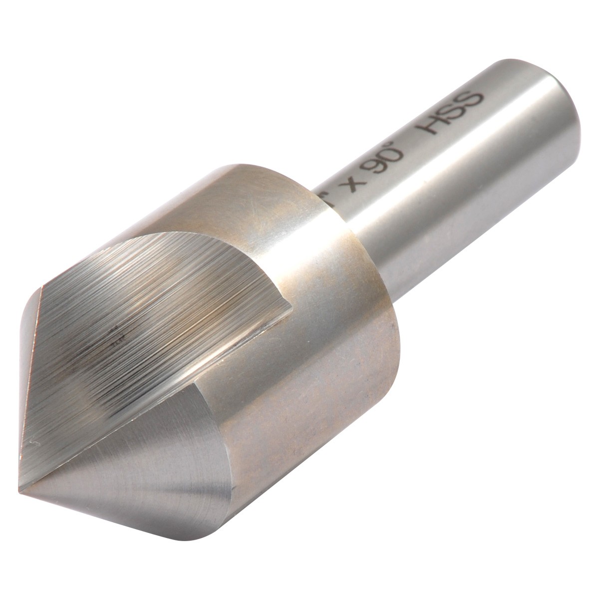 1″ SINGLE FLUTE 90 DEGREE HIGH SPEED STEEL COUNTERSINK (2001-0807)
