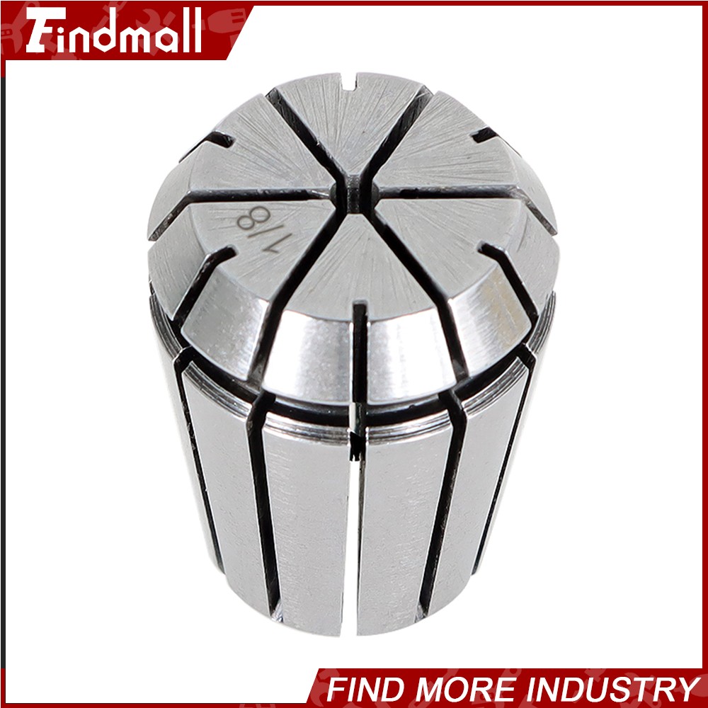 Findmall 12Pcs ER25 1/8″-5/8″ Spring Collet Set for Engraving Milling Lathe Tool