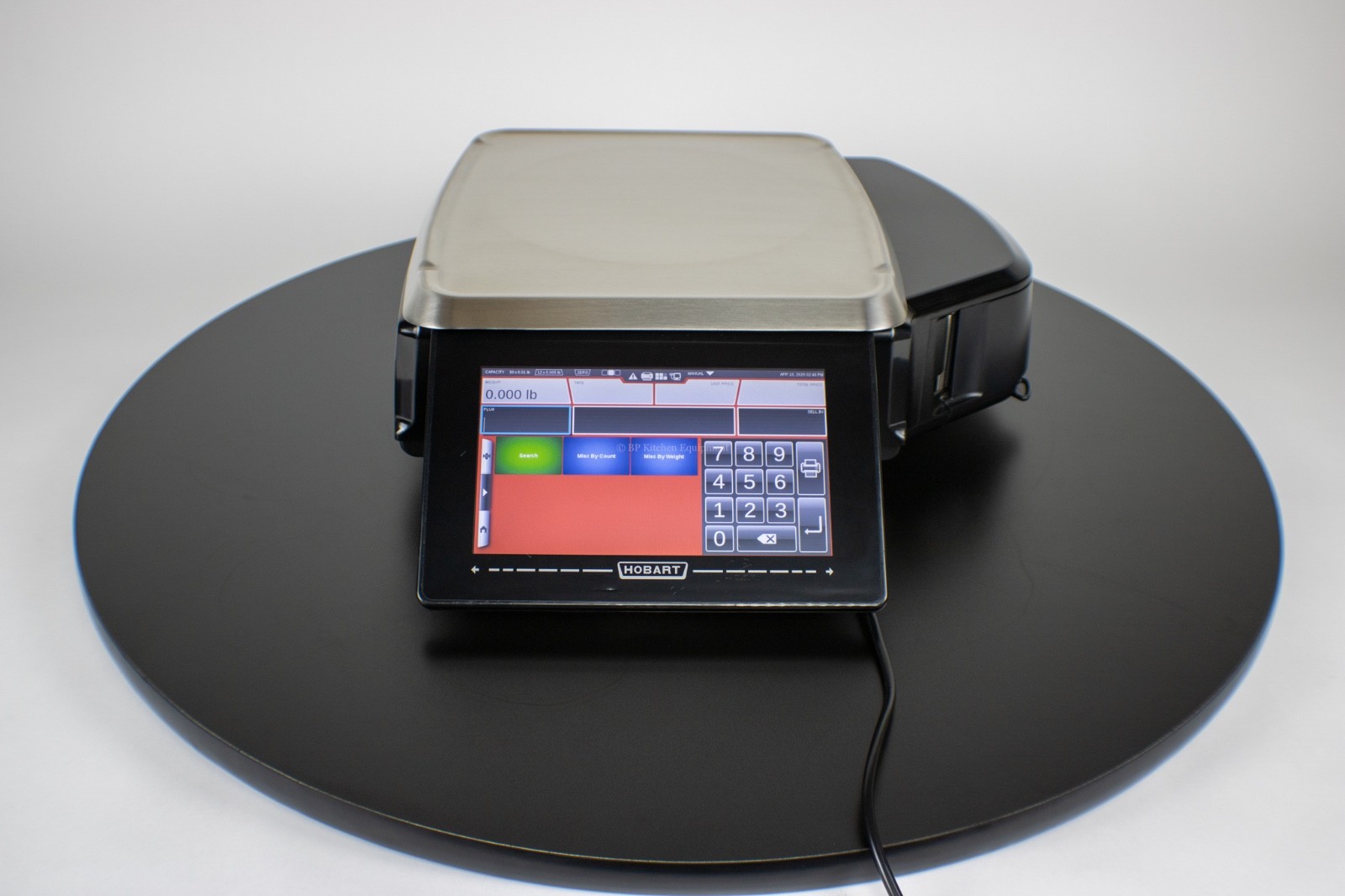Hobart HTi Scale With Printer, Used Operator Screen & No Customer Display
