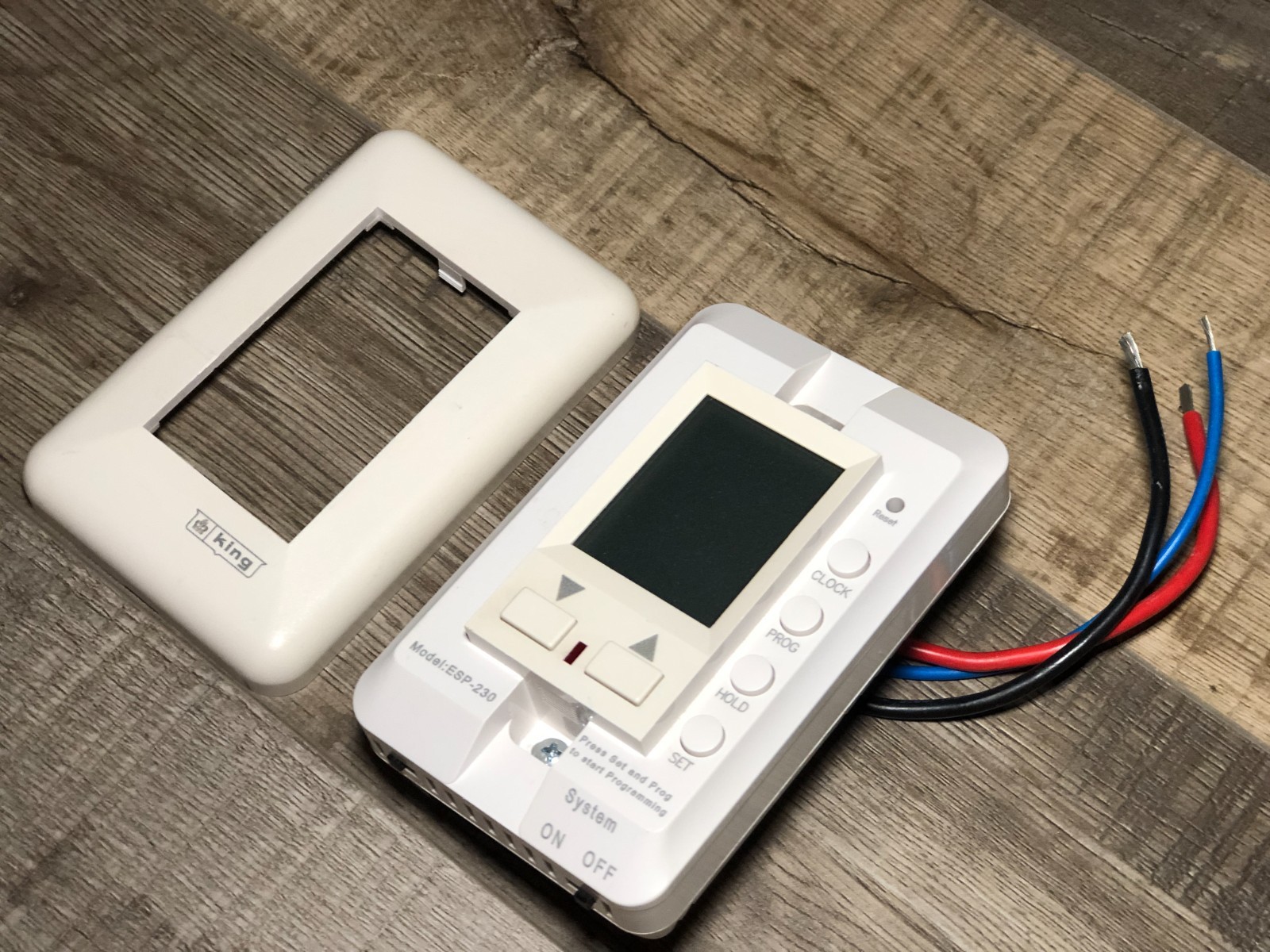 King Electrical ESP230-R Digital Thermostat 240v/208v 22A 4576W / 5280W Max