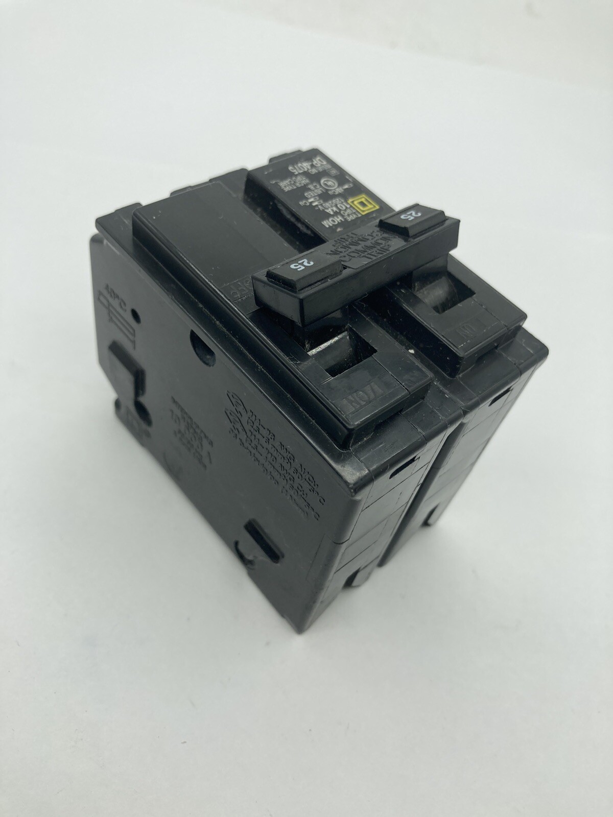 Square D Homeline 2P HOM215 20A 25A 30A 35A 40A 45A 50A 60A 70A Plug In Breaker