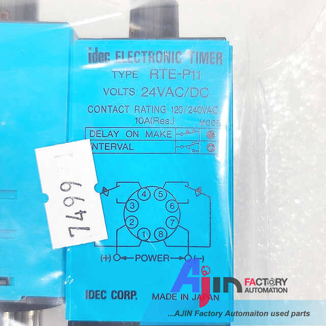 LOT OF 2/IDEC RTE-P11 (MIN)/[7499]
