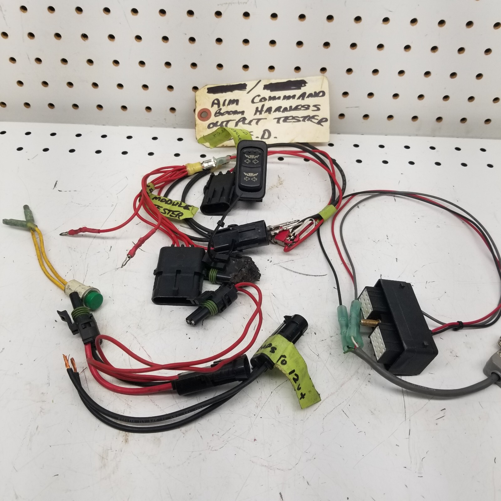 AIM COMMAND BOOM HARNESS TESTER L.E.D. CNH CASE ih PATRIOT SPRAYER Wire Harness