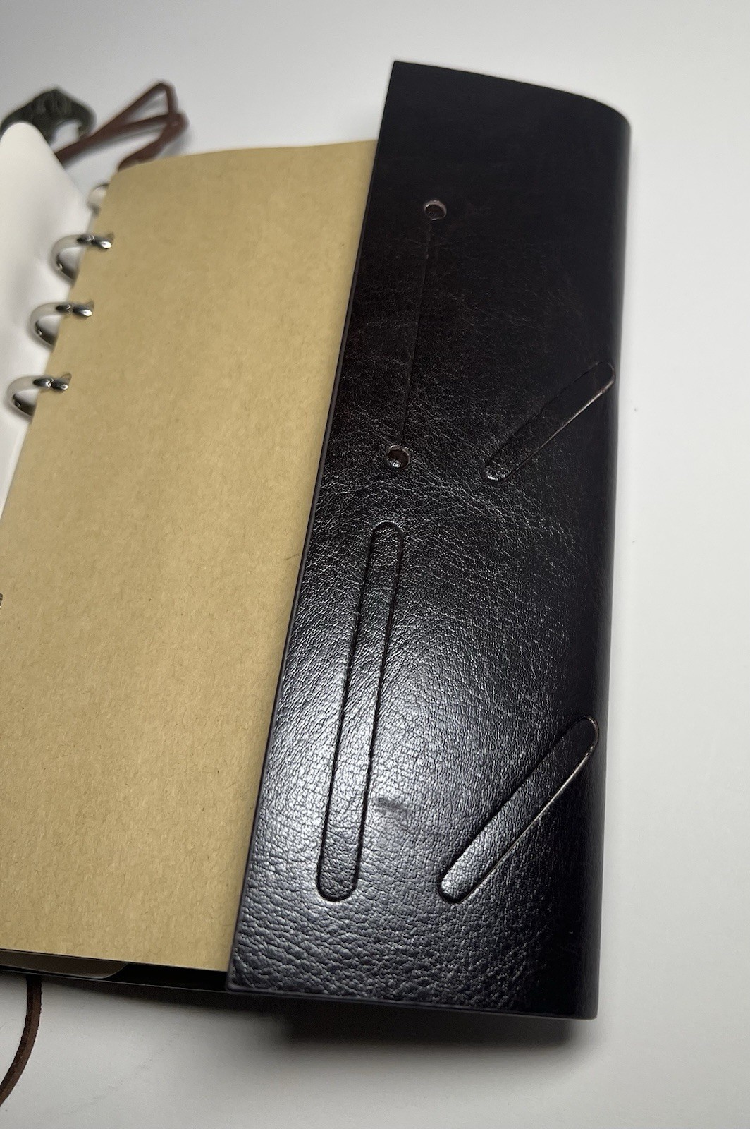 Vintage Leather Journal Notebook Lot Of 2 Nautical Compass Anchor BLANK – READ*