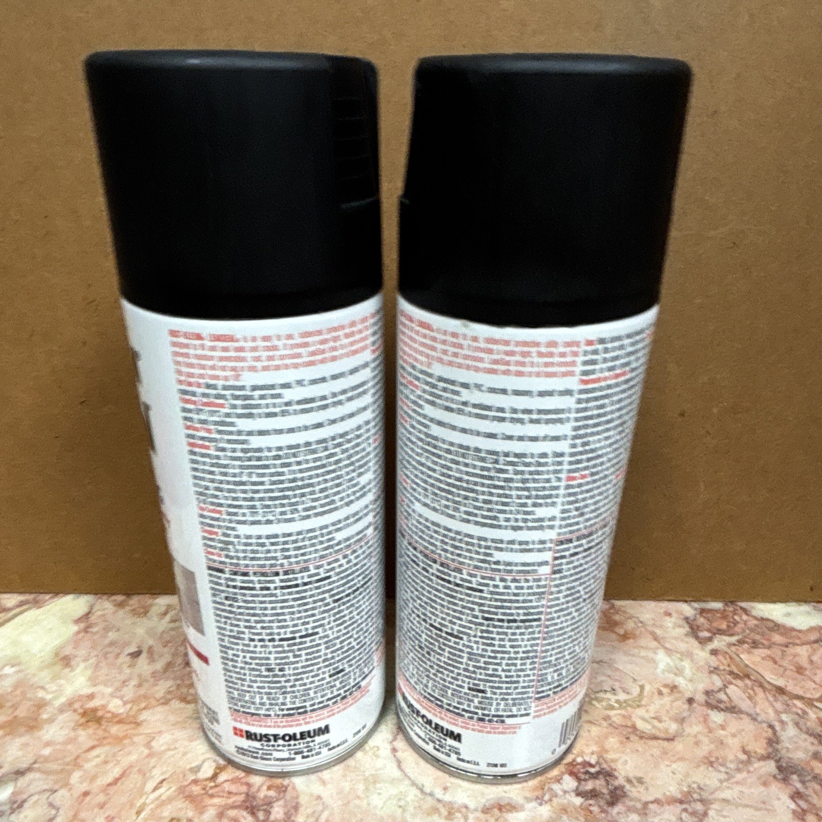 Rust-Oleum LeakSeal Flexible Rubber Coating Black Matte 12oz Aerosol 2-Pack