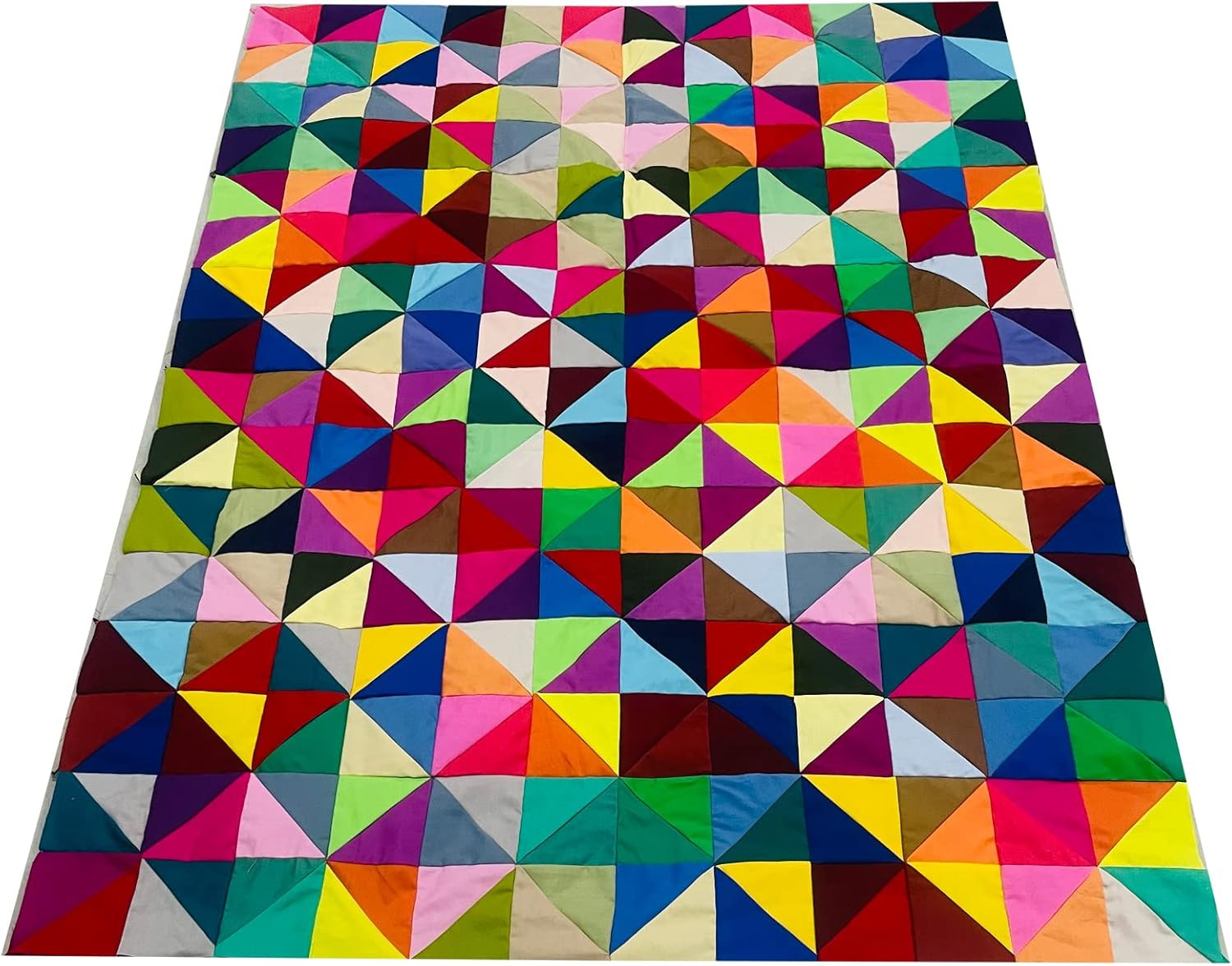 50PCS 5 X 5 Inch Solid 100% Cotton Fat Quarters Fabric for Sewing and Quilting B