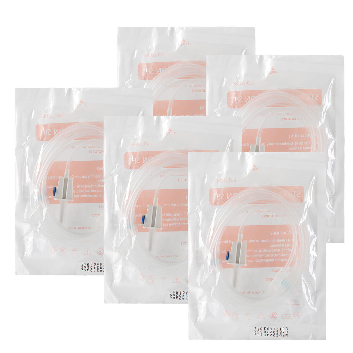 10X Dental Irrigation Disposable Tube for COXO C-SAILOR & AZDENT A-CUBE D Type
