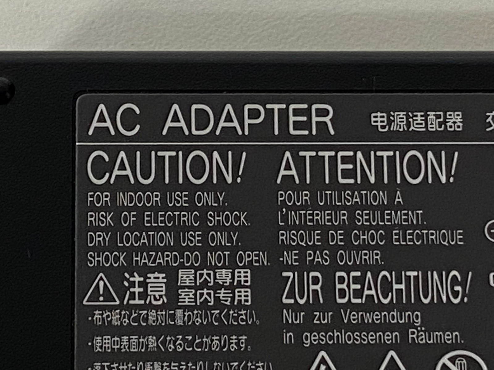 GG3: Genuine SANKEN Fujitsu SED80N2-24.0 AC Adapter Power Supply