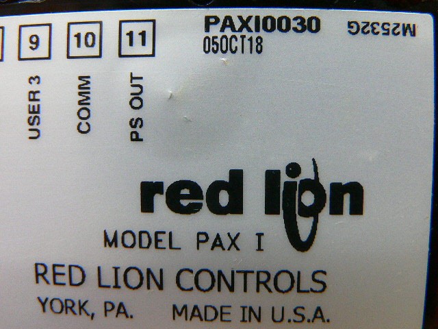 Red Lion Controls Paxi0030 Dual Counter Rate Meter