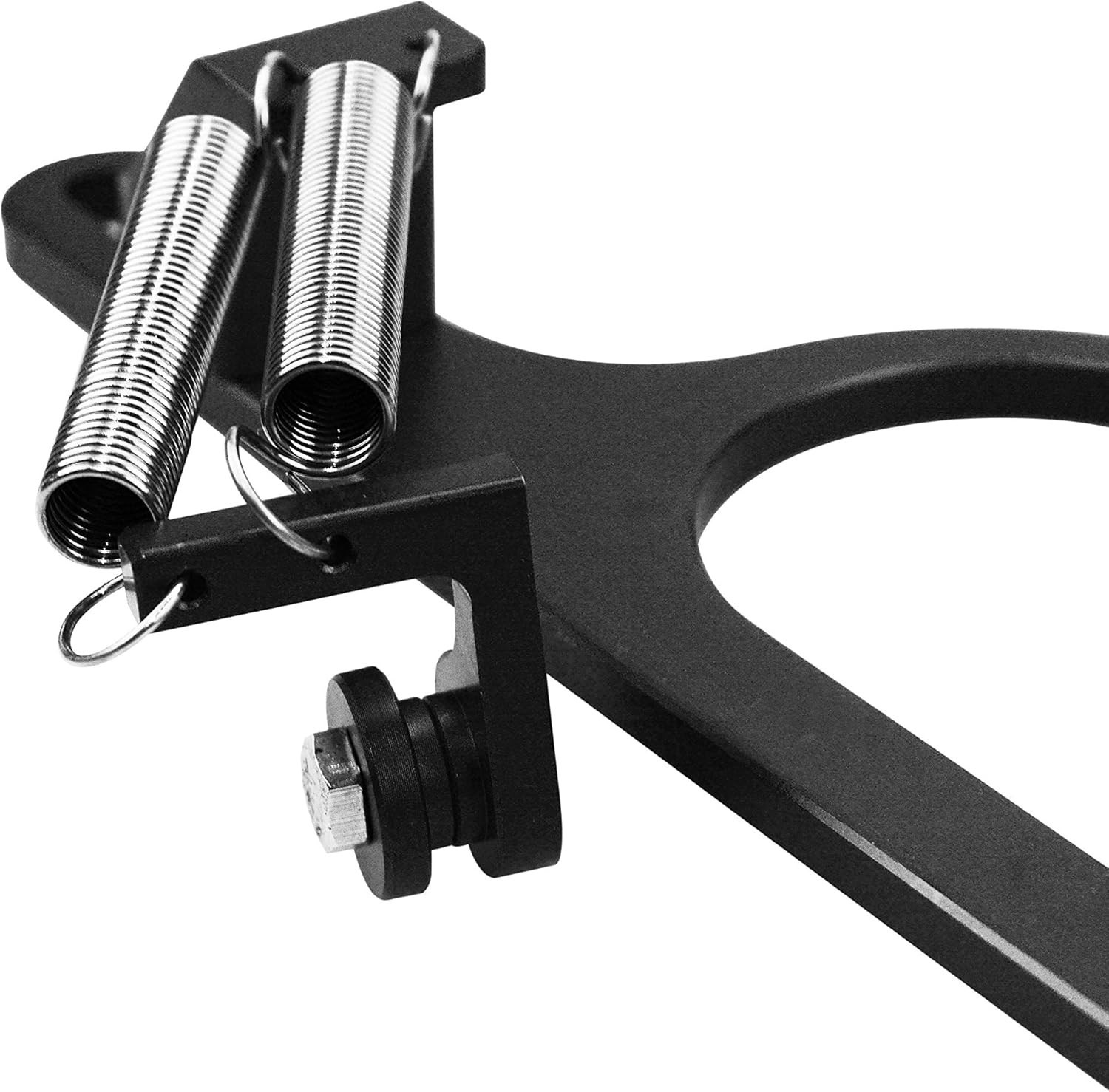Soporte de carburador de aluminio ajustable negro para coche, aluminio, US NUEVO