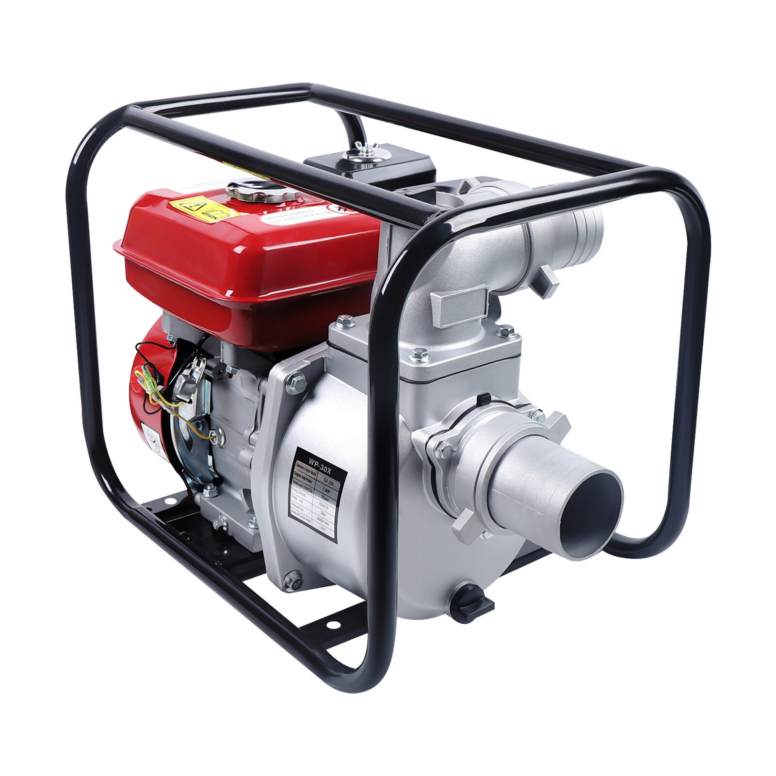 7.5HP Irrigation Water Pump Gas Powered Pump 3″ Garden Farm High Pressure Pump