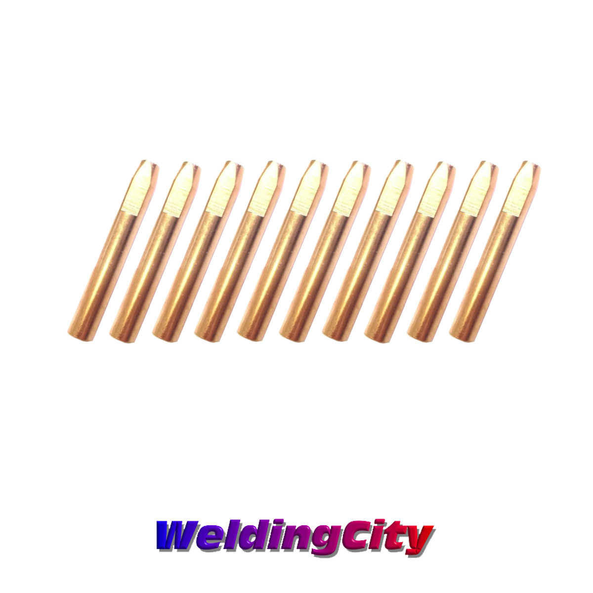 WeldingCity® 10-pk Contact Tips 1590 (0.045″) for Bernard MIG Welding Gun