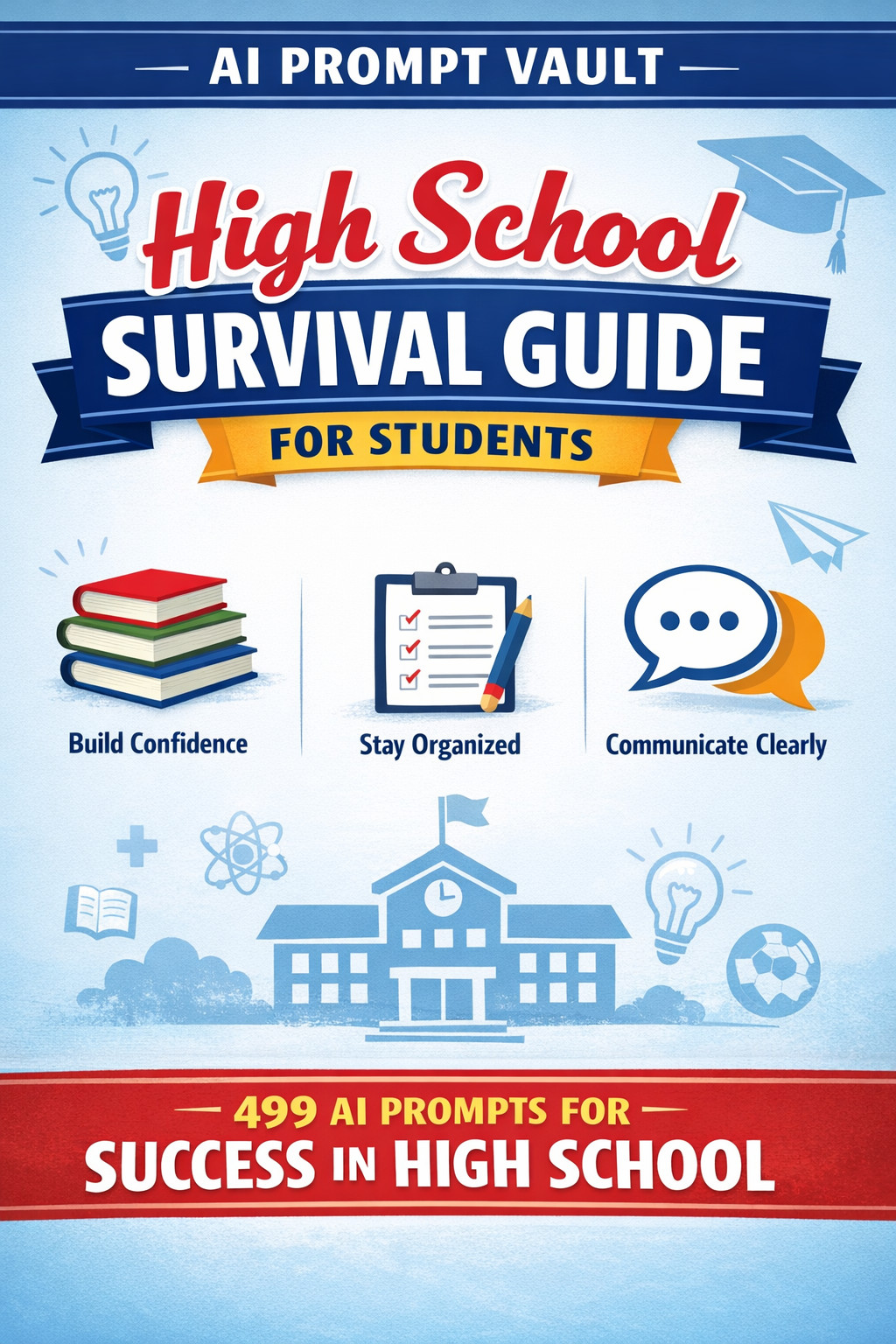 499 ChatGPT AI Prompts for High School Survival, Confidence & Student Success