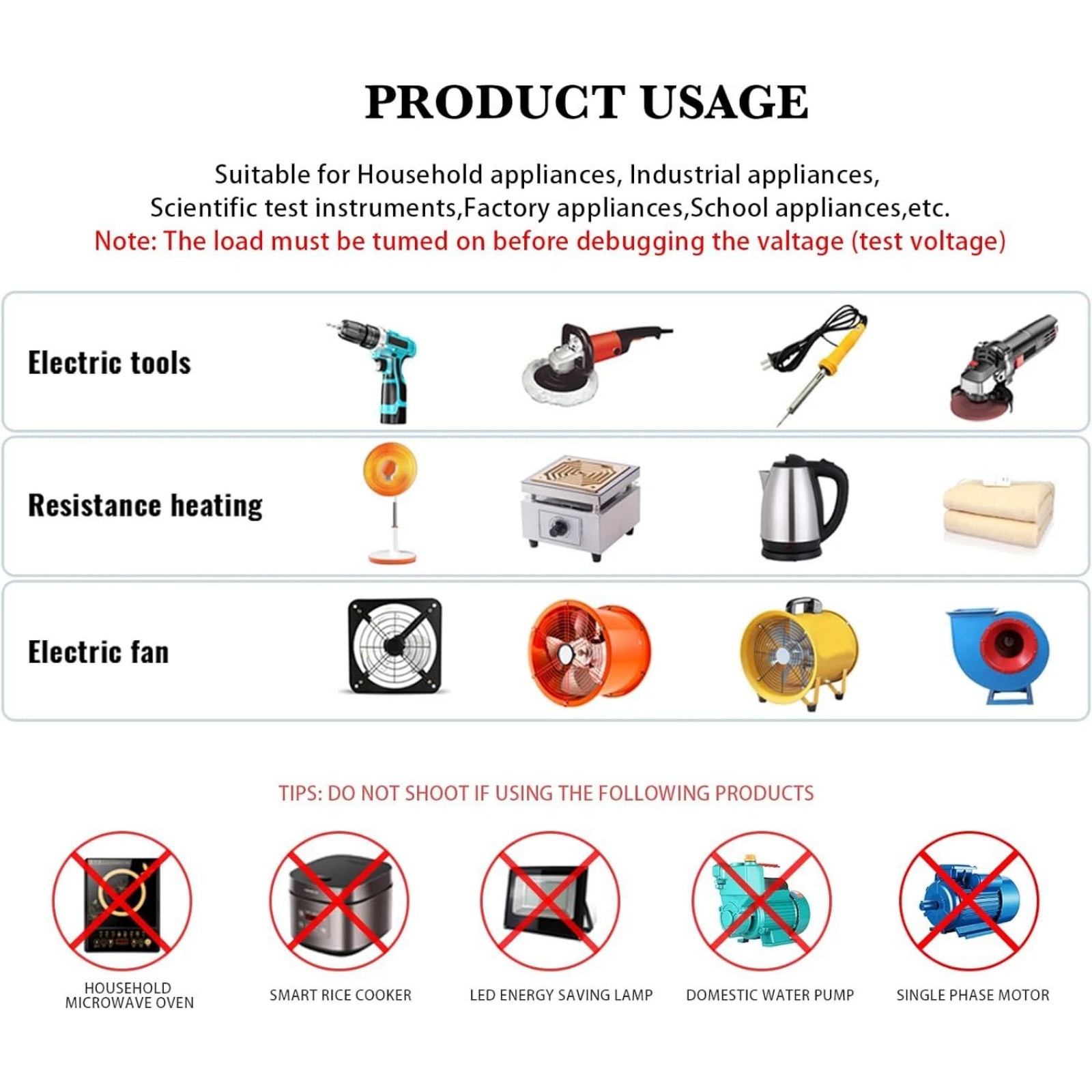 Brand New 120V AC Motor Speed Controller with Overload Protection Safety Feature