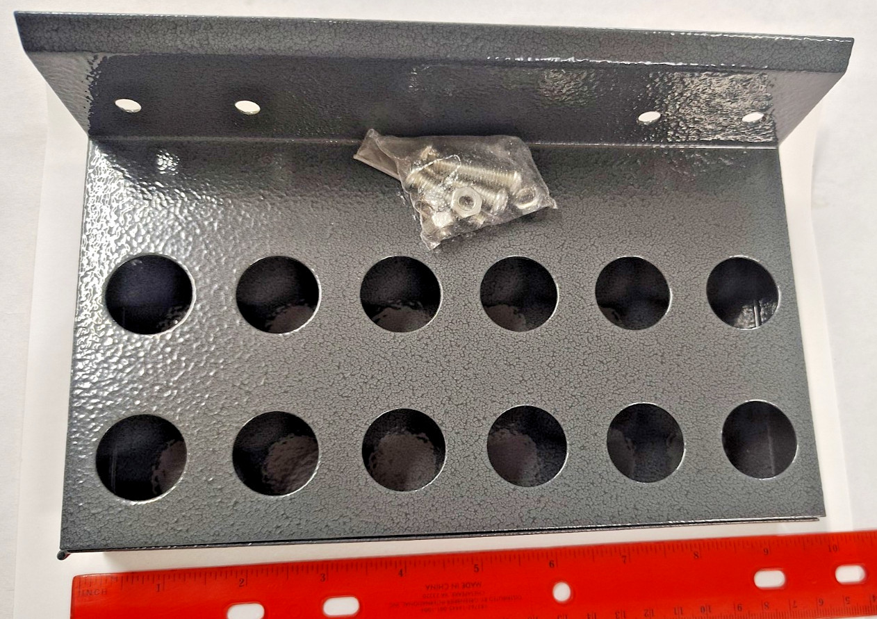 Value Collection 12 Collets R8 Steel Rack Collet Rack and Tray 63321897