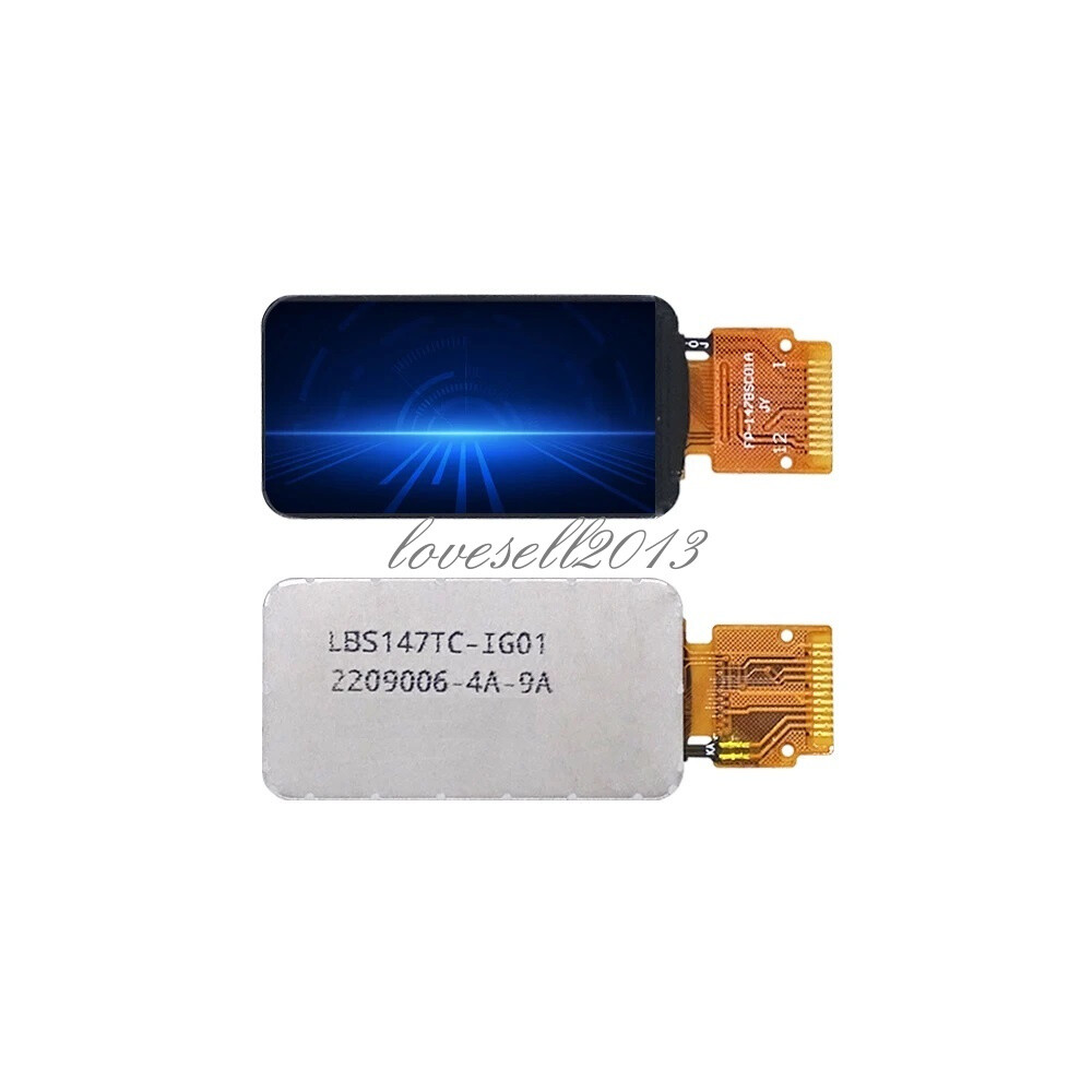 1.47 inch 172×320 SPI Full Color TFT HD IPS Screen LCD LED Display Module ST7789