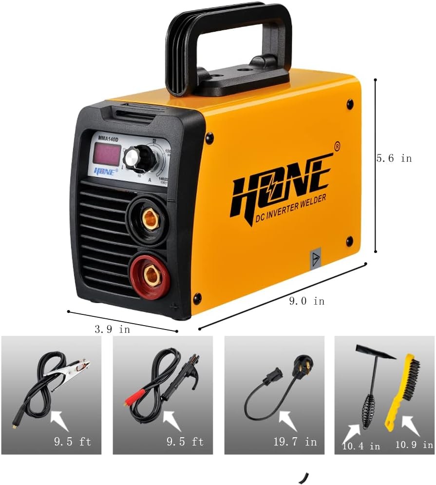HONE Stick Welder, 110V/220V Actual 140Amp ARC Welder Machine, IGBT Inverter …
