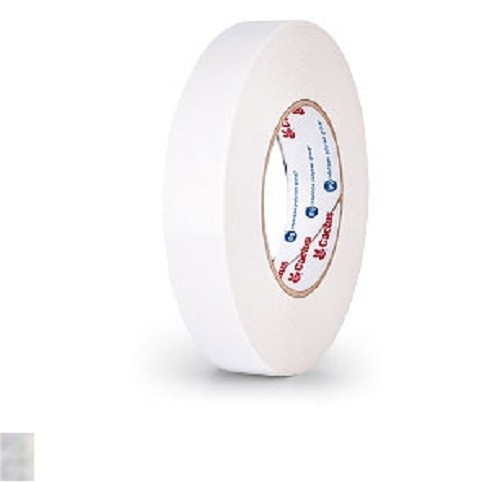 WHITE Double Sided Coated High Tack PVC Tape Adhesive 1inch x 60yd (180 FEET)