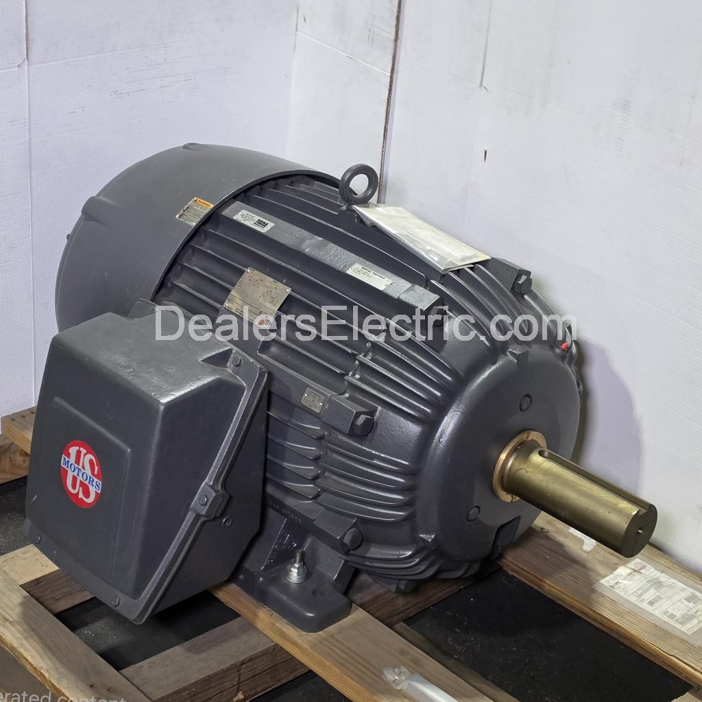 U.S. 100 HP 1200 RPM TEFC 460 VOLTS 444T FRAME IEEE841 3 PHASE MOTOR 8P100P3C