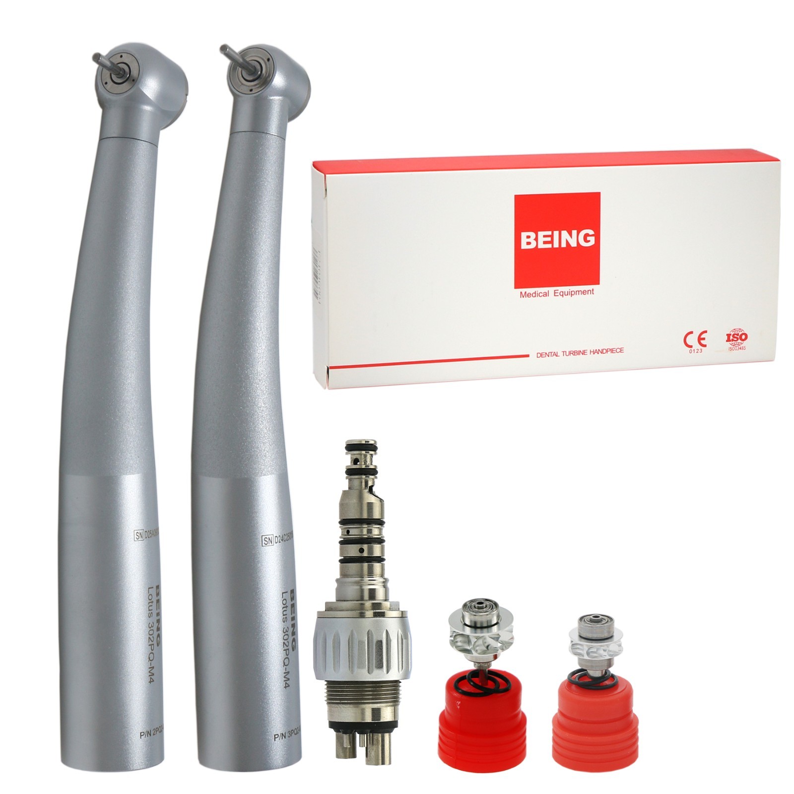 COXO Dental High Speed Handpiece Fiber Optic For 4/6 Hole KAVO MULTIflex Coupler