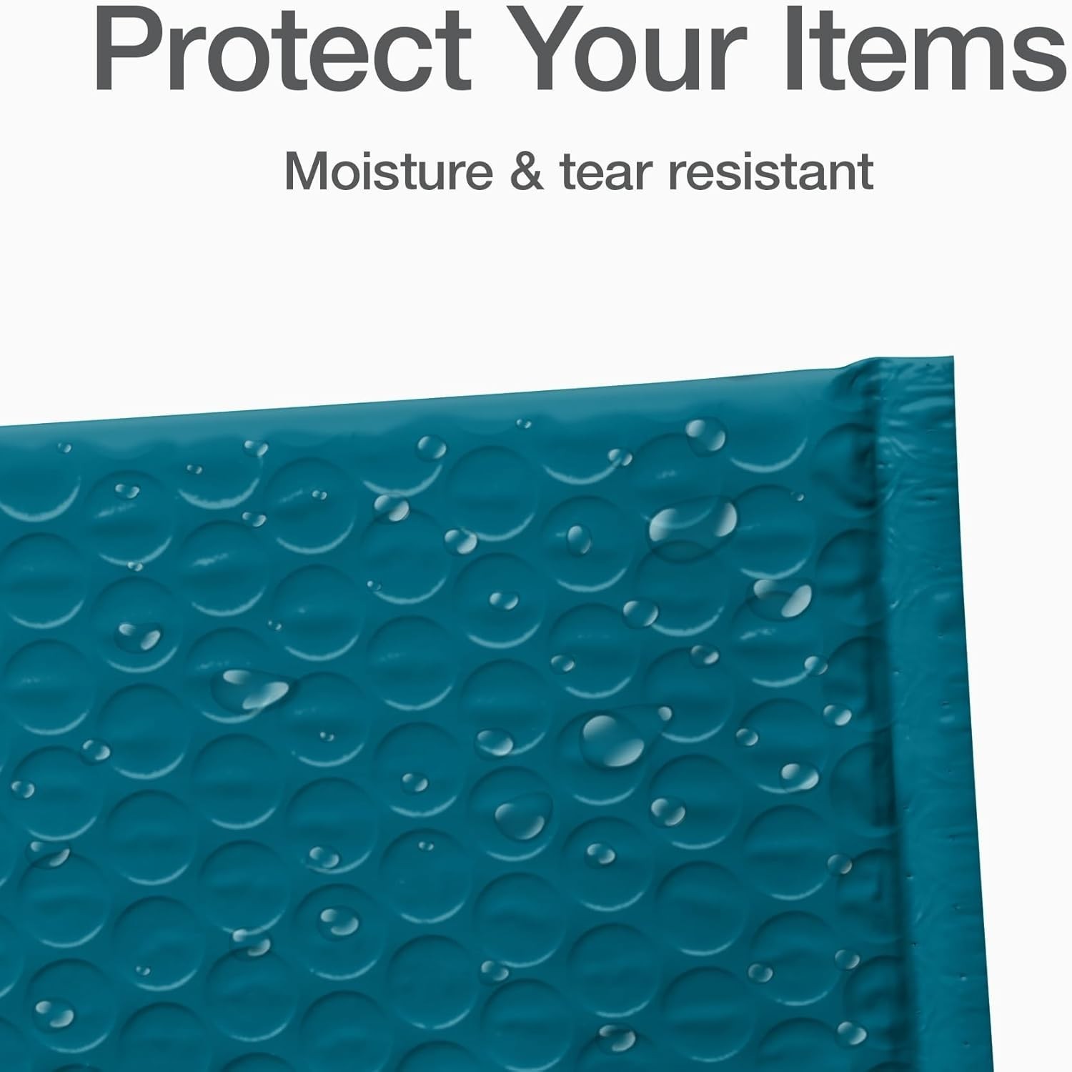 Self-Seal Blue Bubble Mailers (4×7) – 50 Pack of Lightweight Padded Envelopes