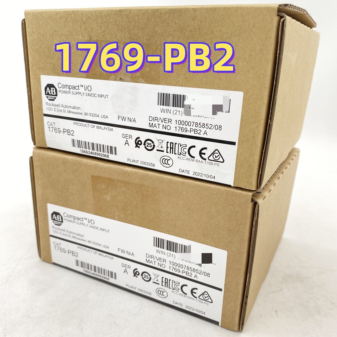 1769-PB2 Allen-Bradley 1769PB2 CompactLogix DC 2A/0.8A Power Supply New Sealed