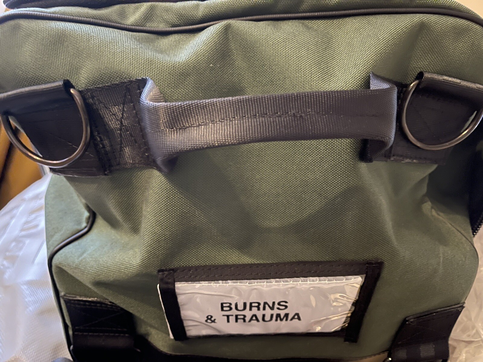 IRON DUCK 44600 OR Trauma Bag,Green 22 x13 ish EMS, Medic, EMT, Ambulance,  