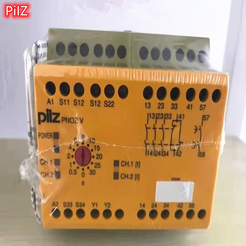 1pcs Pilz Relay Module Safety Emergency Stop Relay 774790 PNOZ V 30S 24VD