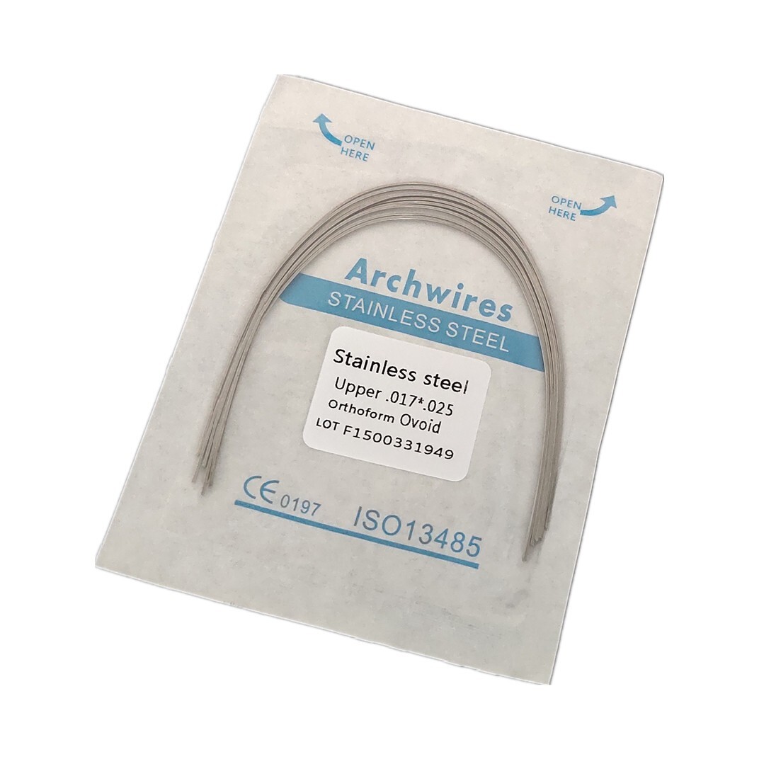 Dental Orthodontic Archwire Stainless Steel Rectangular Arch Wires All Sizes
