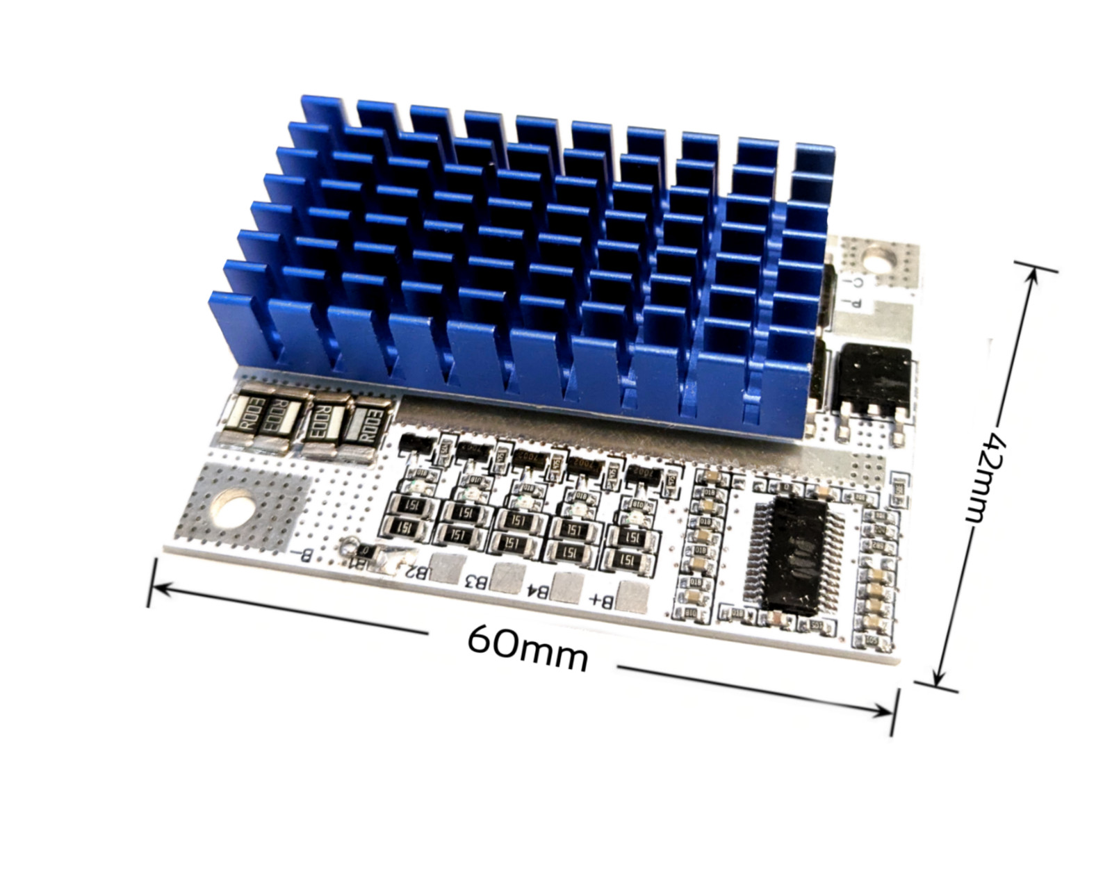 3S 100A 12.6v BMS LED Heatsink Li-ion Lithium Battery Balance