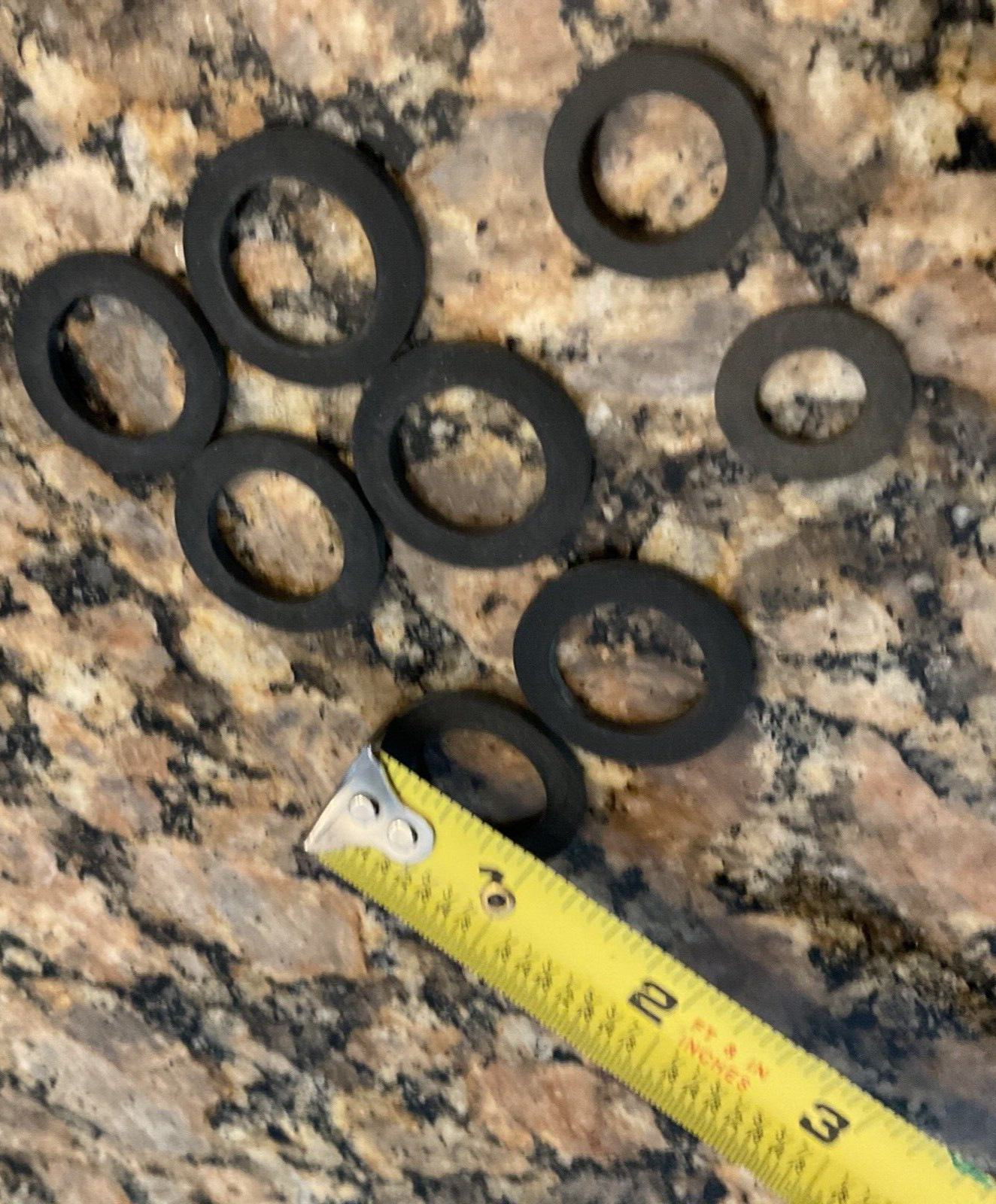 O Ring’s Gasket Lot of 8 Garden Home Fix/ Six 1 inch / 2 Mixed/ No Leak Repair