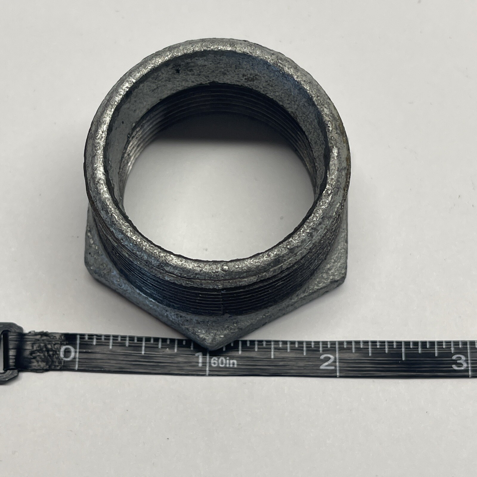 RELIABILT 1-1/2-in x 1-1/4-in Galvanized Hex Bushing Hot or Cold 500PSI at 150F