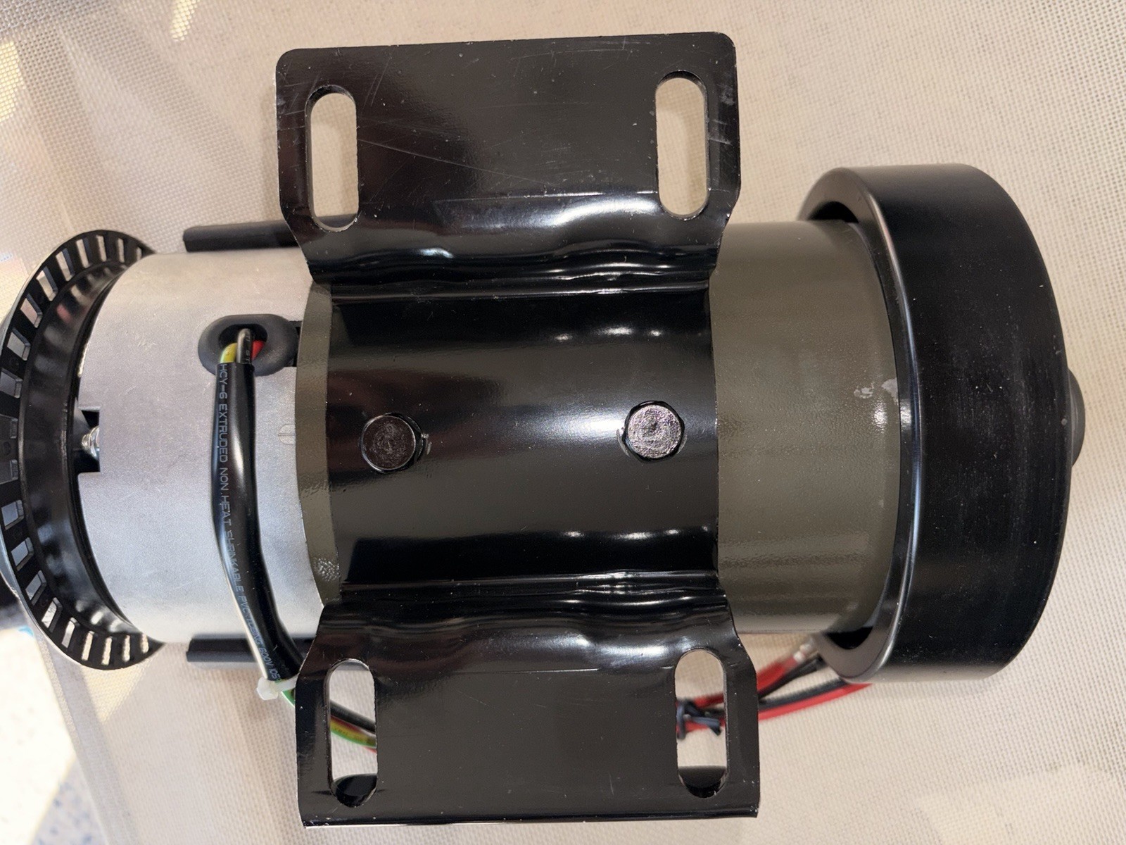 Wanrui WA147 New Treadmill DC Drive Motor, 2.25 HP, 90V, 4000 Rpm,