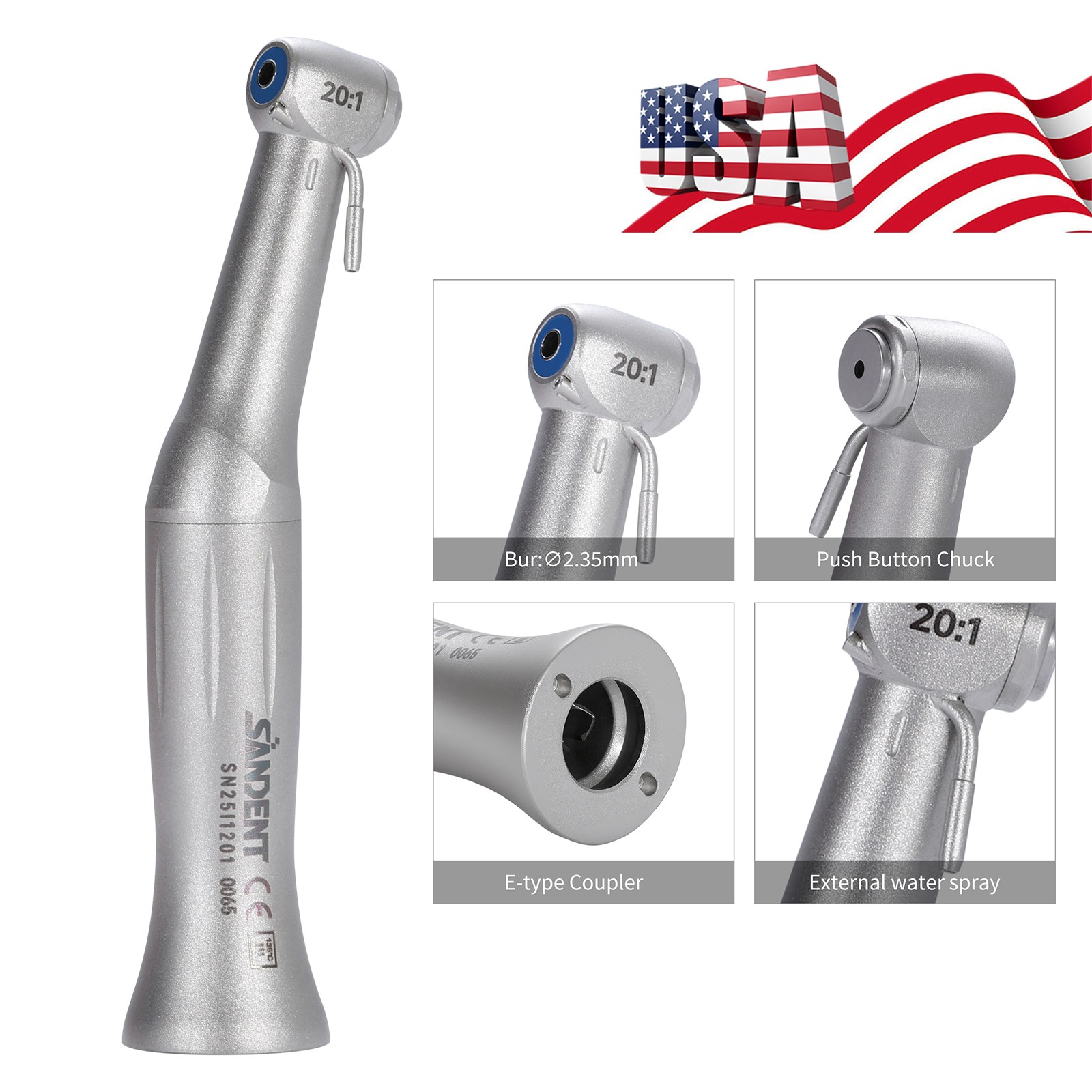 Woodpecker Dental LCD Endo Apex Locator Endodontic Root Canal Finder Measure ty