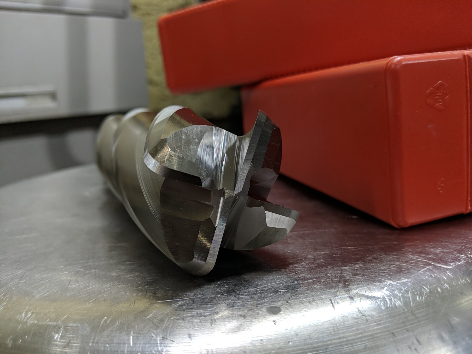 HTC 2 x 1-1/4 x 6-1/2 x 9 4FL flute .250R HSS EM END MILL