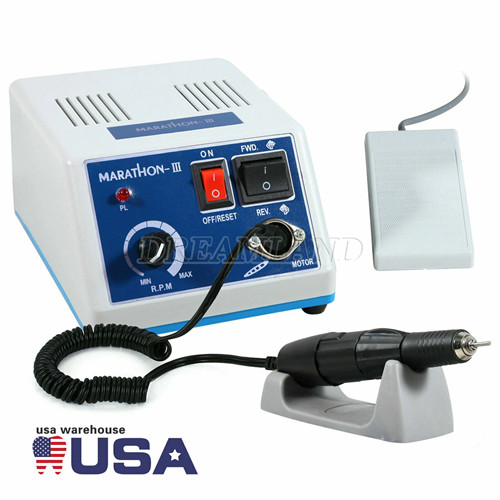Marathon Micro Motor 35K Rpm Polisher Machine/Dental Contra Straight Handpiece